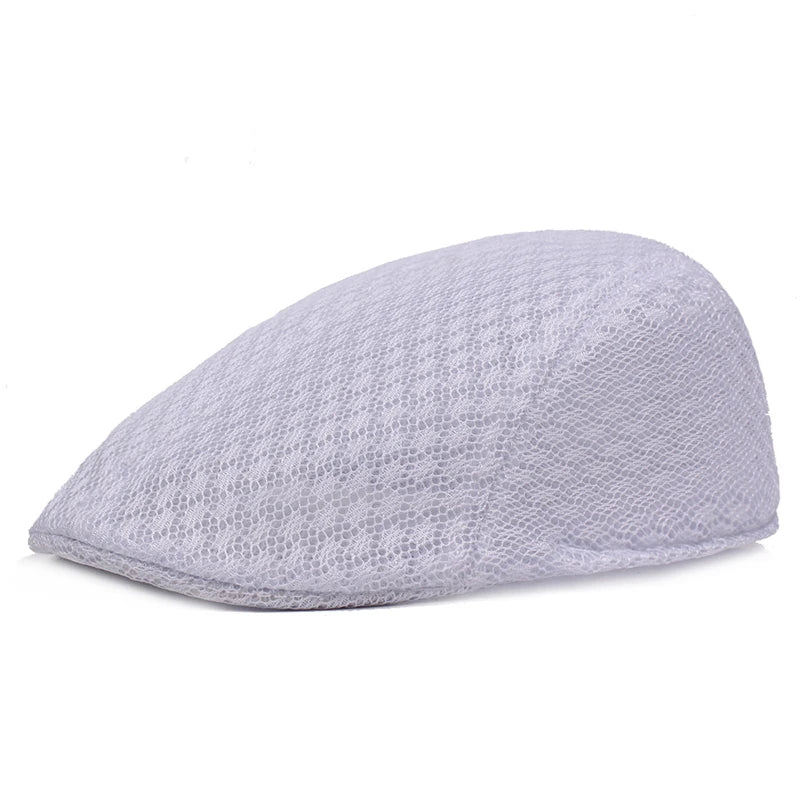 DRAVEN — 2025 Summer Mesh Beret Hat – Unisex Breathable Newsboy Style Cap