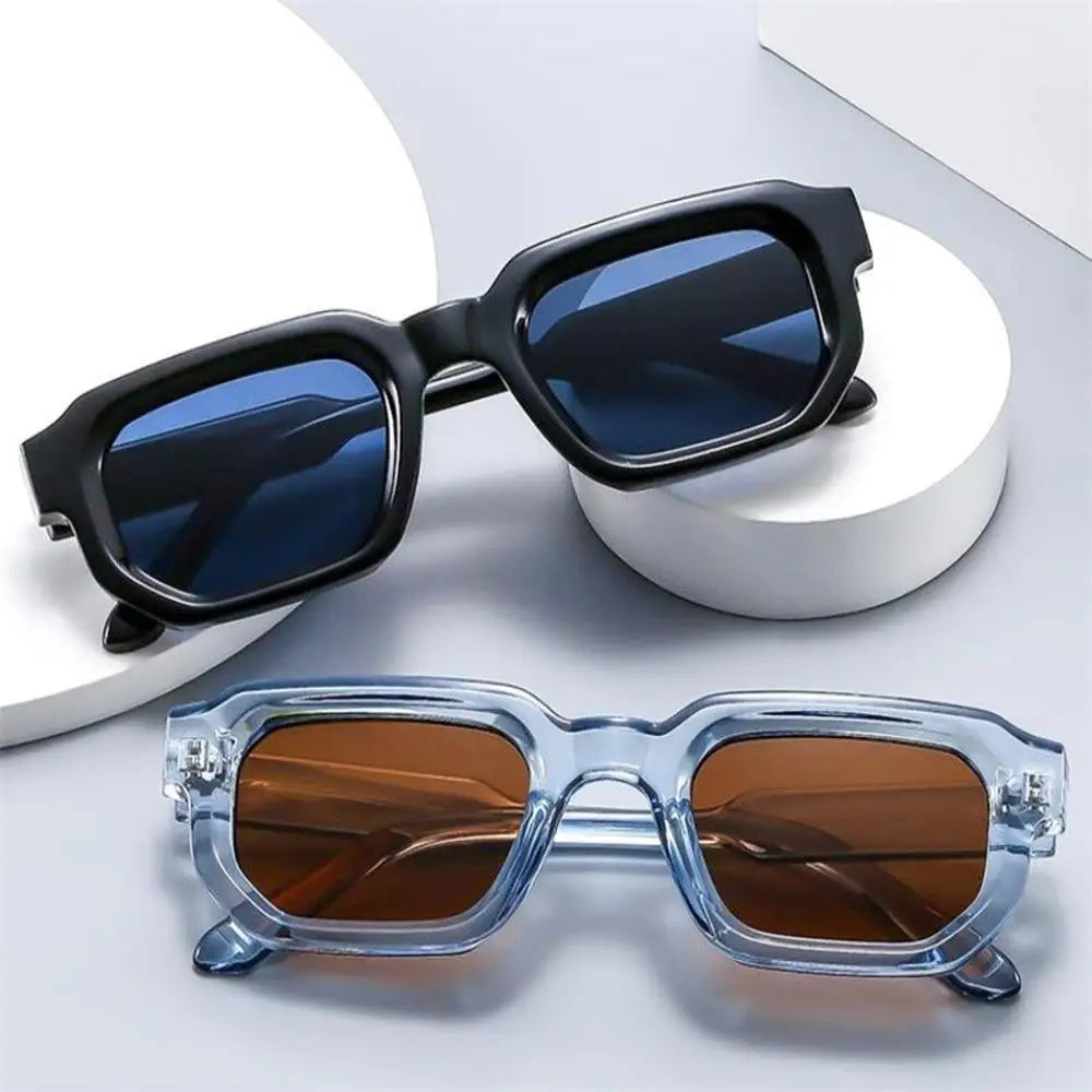 DRAVEN — Classic Rectangle Sunglasses – Vintage Retro UV400 Eyewear