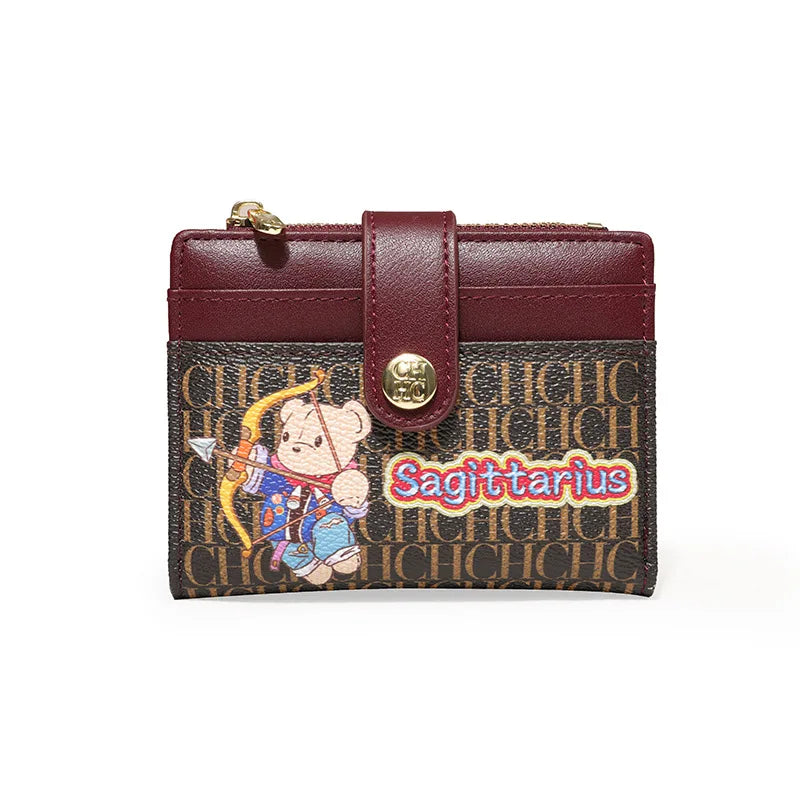 DRAVEN — Light Luxury Wallet Women Animal Print Design