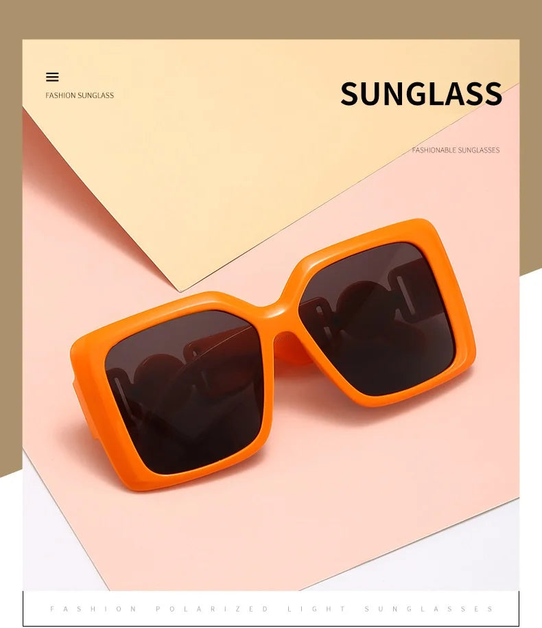 Popular Square Sunglasses – Luxury Retro Travel Style – Elegant Men's Accessory | Accessorio Uomo Elegante