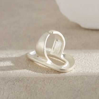 Luxury Irregular Geometric Ring – Elegant Men's Accessory | Accessorio Uomo Elegante