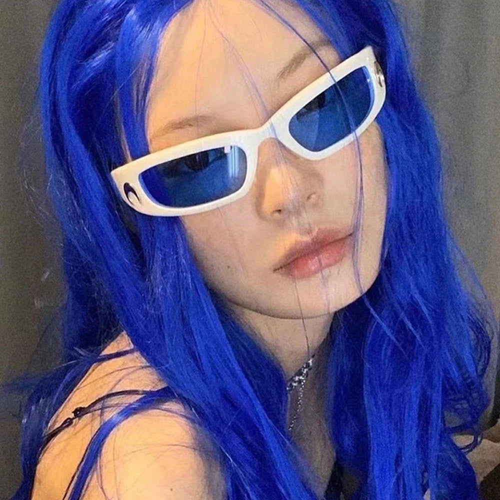 DRAVEN — Crescent Sunglasses – Futuristic  INS Style Eyewear