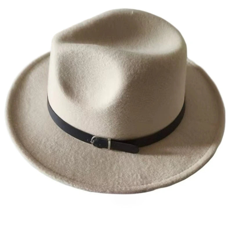 DRAVEN — 2025 Classic Fedora Hat – Unisex Wool Blend Jazz Style