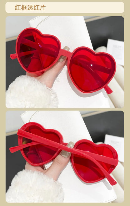 Heart Cat Eye Sunglasses – Retro Love Frame UV400 Shades – Elegant Men's Accessory | Accessorio Uomo Elegante