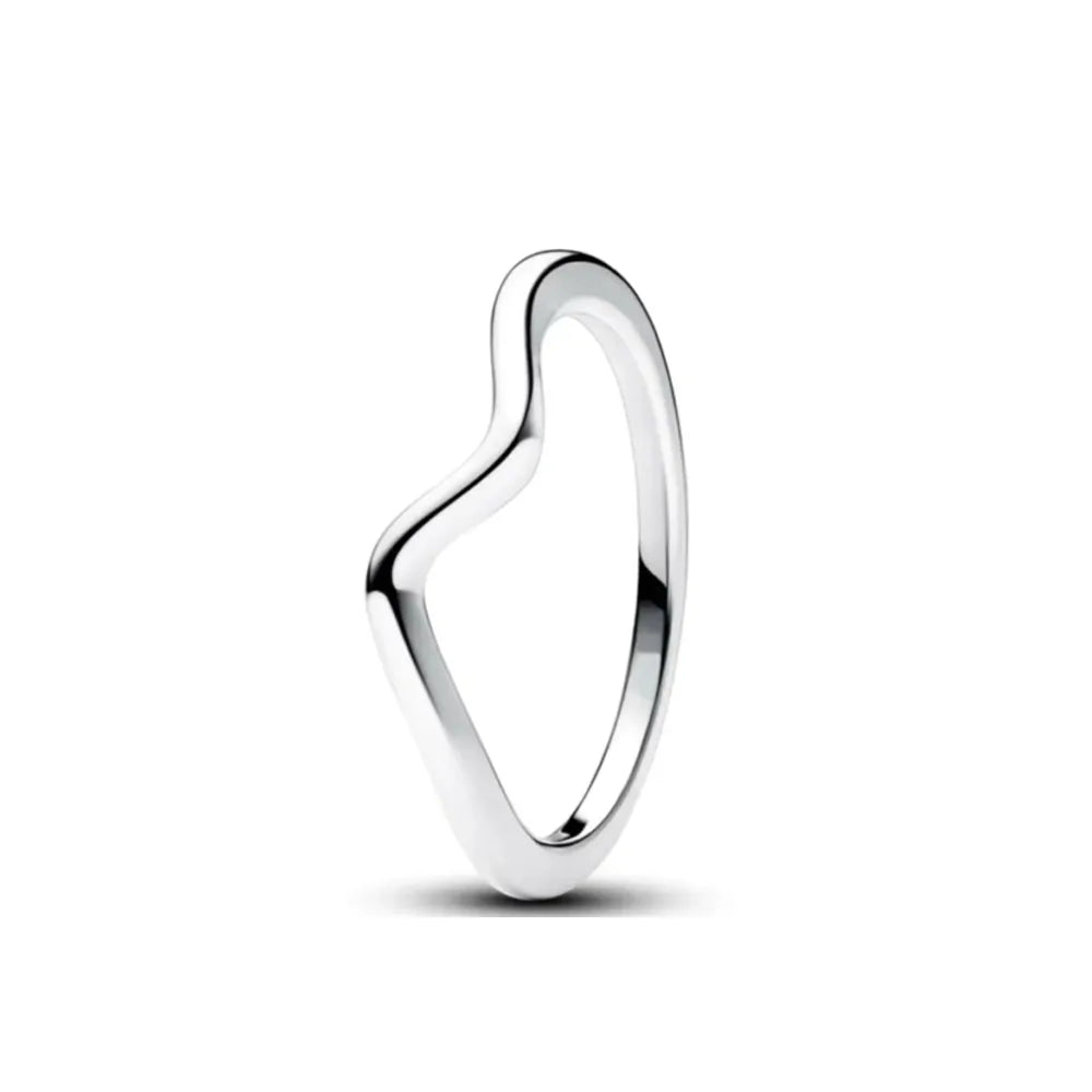 DRAVEN — Silver Heart & Pearl Rose Ring