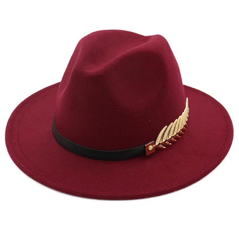 Elegant Wool Jazz Hat – Vintage British Style – Elegant Men's Accessory | Accessorio Uomo Elegante
