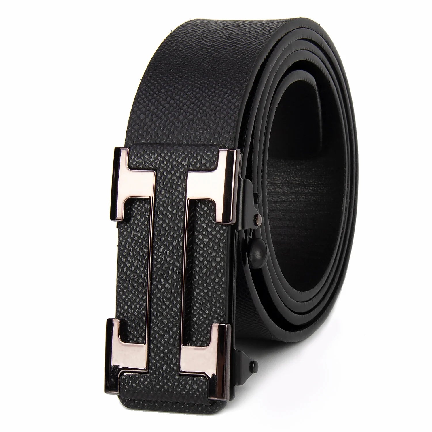Luxury Leather Belt Men Classic Business Style – Elegant Men's Accessory | Accessorio Uomo Elegante