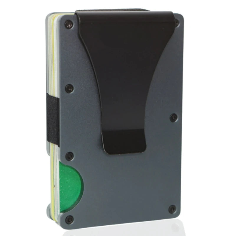 DRAVEN — Slim Metal Wallet Men RFID Blocking Front Pocket Money Clip