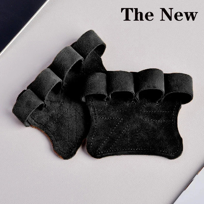 DRAVEN — Leather Weightlifting Gloves – Unisex Gym Grip Style