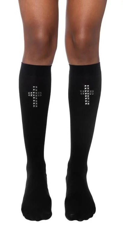 Knee Socks Y2k Stockings Long Socks Woman Emo Harajuku Cosplay Sexy Shoopy Goth Lolita Punk Pantyhose Tights Stockings for Women – Elegant Men's Accessory | Accessorio Uomo Elegante