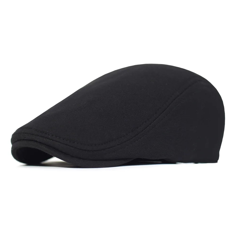 2025 Retro Soft Beret – Minimalist Street Style Cap – Elegant Men's Accessory | Accessorio Uomo Elegante