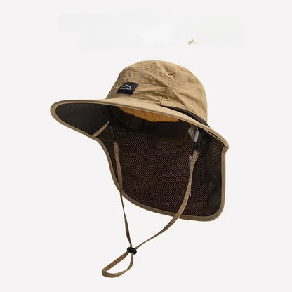 Wide Brim Waterproof Bucket Hat – Unisex Outdoor Protection