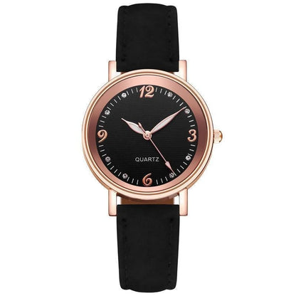 Soft Elegance – Women’s Leather Strap Watch with Bracelet-Inspired Design – Elegant Men's Accessory | Accessorio Uomo Elegante