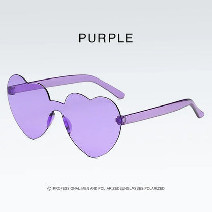 Red Heart Sunglasses – Designer Retro Cat Eye Y2K Shades – Elegant Men's Accessory | Accessorio Uomo Elegante