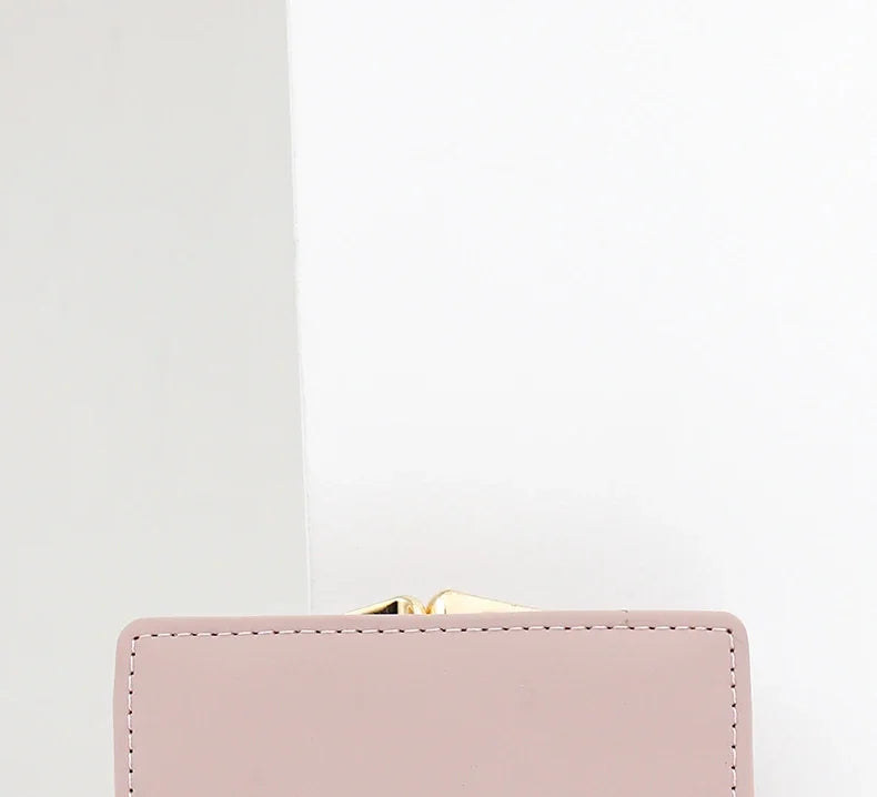 PU Leather Trifold Wallet Women Summer 2025 Design – Elegant Men's Accessory | Accessorio Uomo Elegante