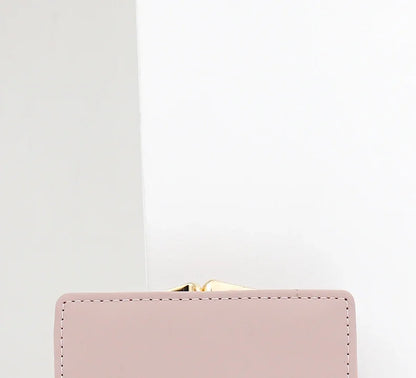 PU Leather Trifold Wallet Women Summer 2025 Design – Elegant Men's Accessory | Accessorio Uomo Elegante