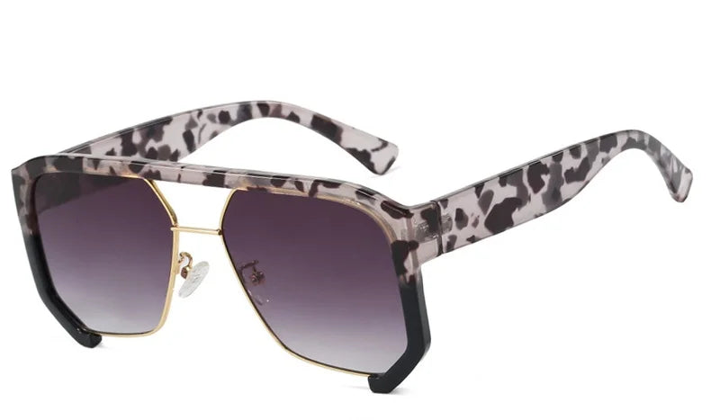 DRAVEN — Irregular Frame Sunglasses – Retro Luxury Shades