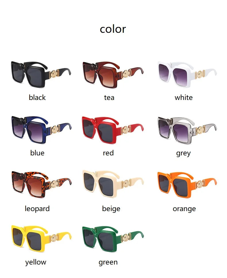 DRAVEN — Popular Square Sunglasses – Luxury Retro Travel Style