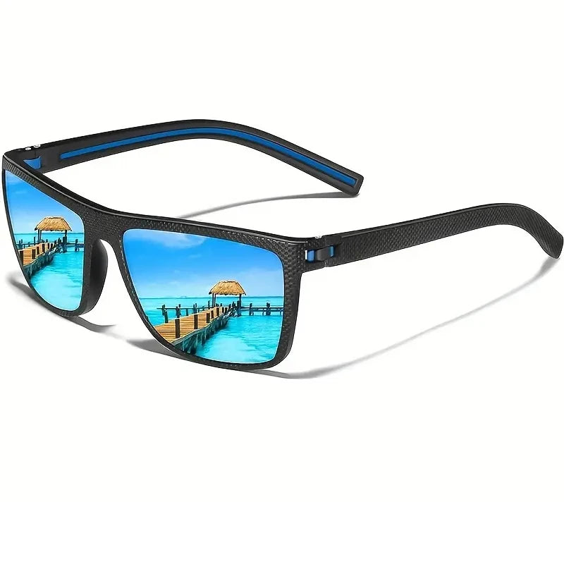DRAVEN — Square Polarized Sunglasses – Lightweight UV Protection