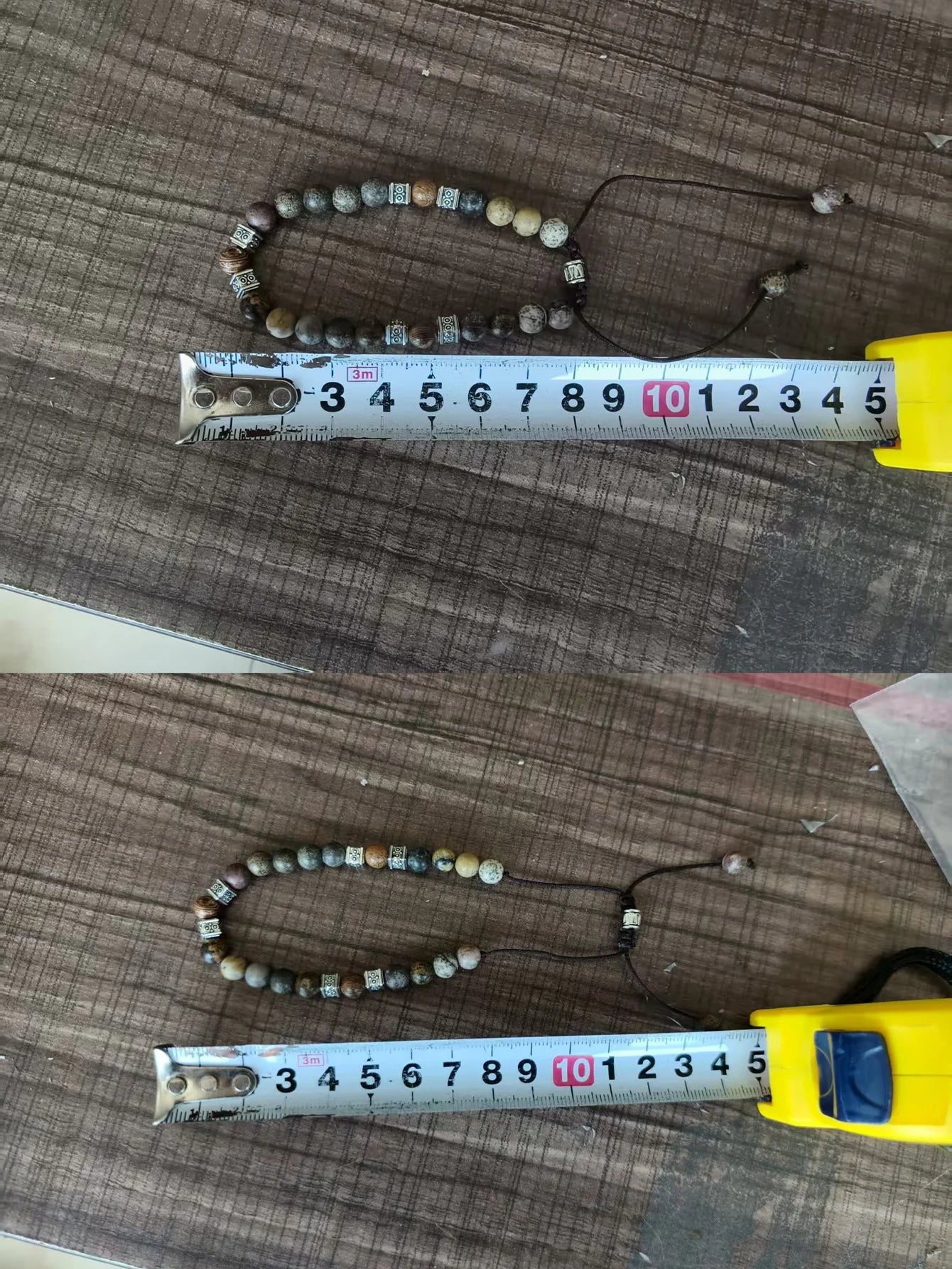 Steampunk Beaded Macrame Bracelet – Elegant Men's Accessory | Accessorio Uomo Elegante