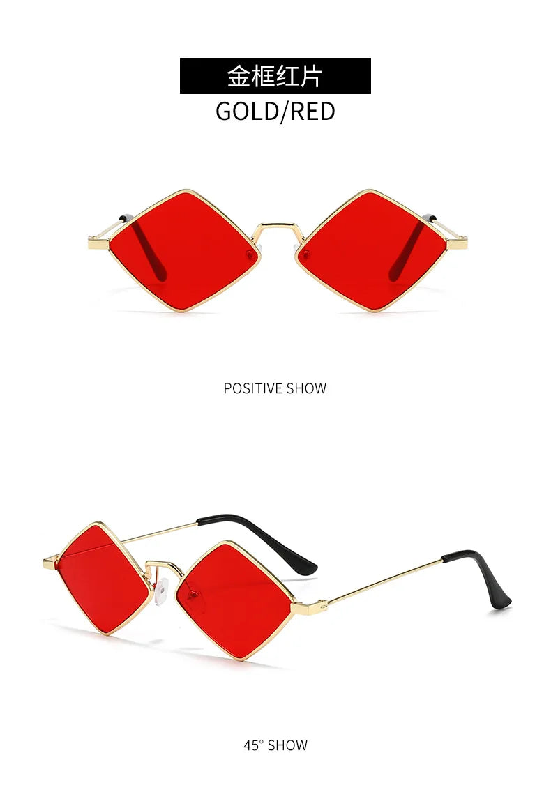 Diamond Frame Sunglasses – Elegant Men's Accessory | Accessorio Uomo Elegante