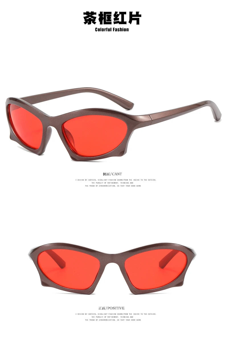 DRAVEN — Polygon Sunglasses –  Punk Vintage UV400 Eyewear