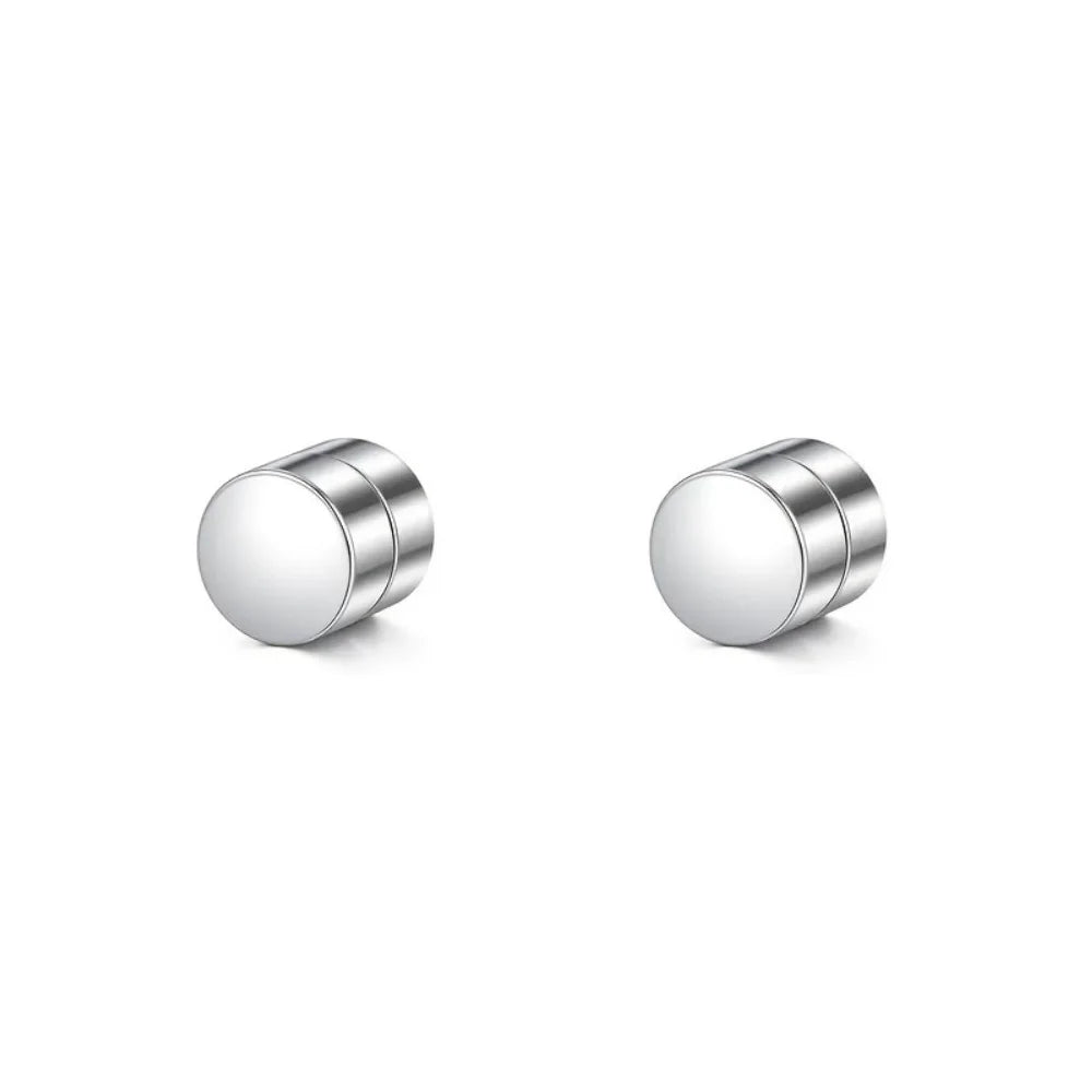 DRAVEN — Stainless Steel Clip-On Magnetic Earrings