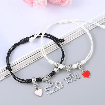 Star Charm Couple Rope Bracelets – Elegant Men's Accessory | Accessorio Uomo Elegante