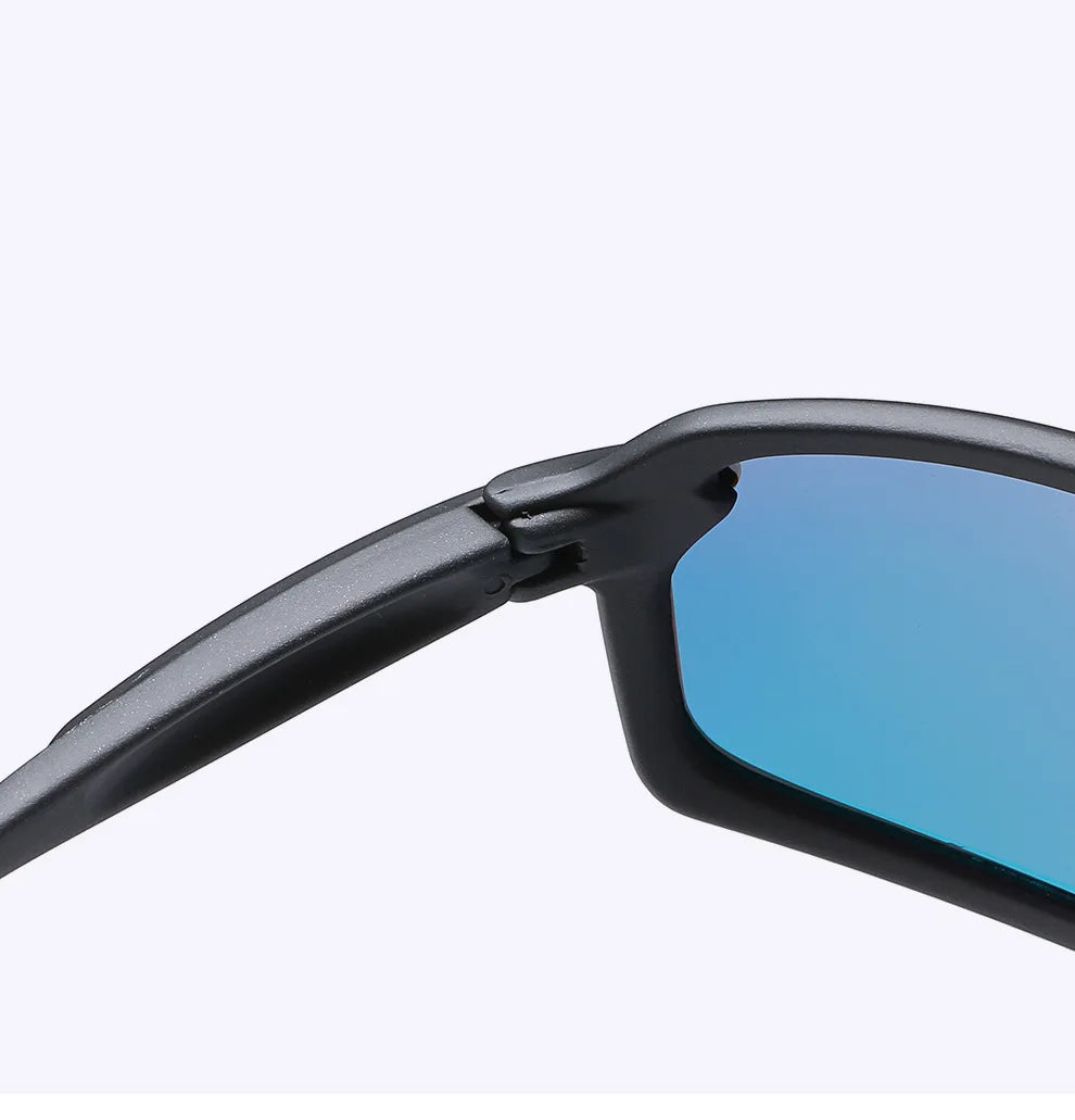 DRAVEN — Polarized Sport Sunglasses – Iridescent Windproof Design