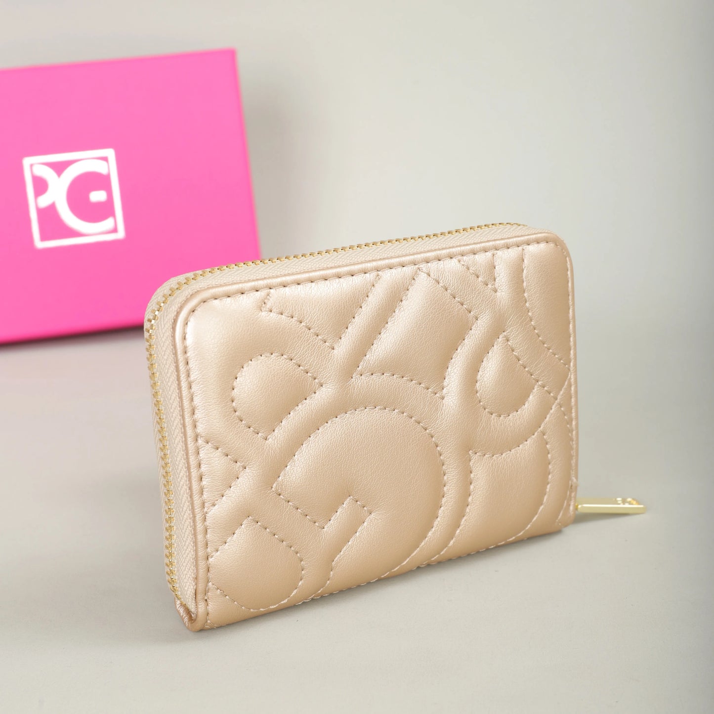 DRAVEN — Retro Leather Wallet Unisex 2025 Letter Print Design