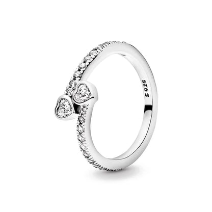 Silver Heart & Pearl Rose Ring – Elegant Men's Accessory | Accessorio Uomo Elegante