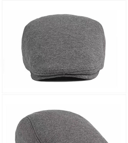 2025 Retro Soft Beret – Minimalist Street Style Cap – Elegant Men's Accessory | Accessorio Uomo Elegante