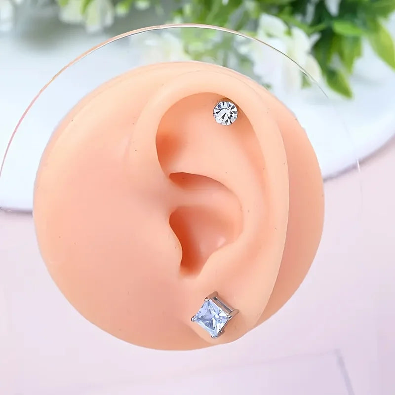 DRAVEN — Stainless Steel Clip-On Magnetic Earrings