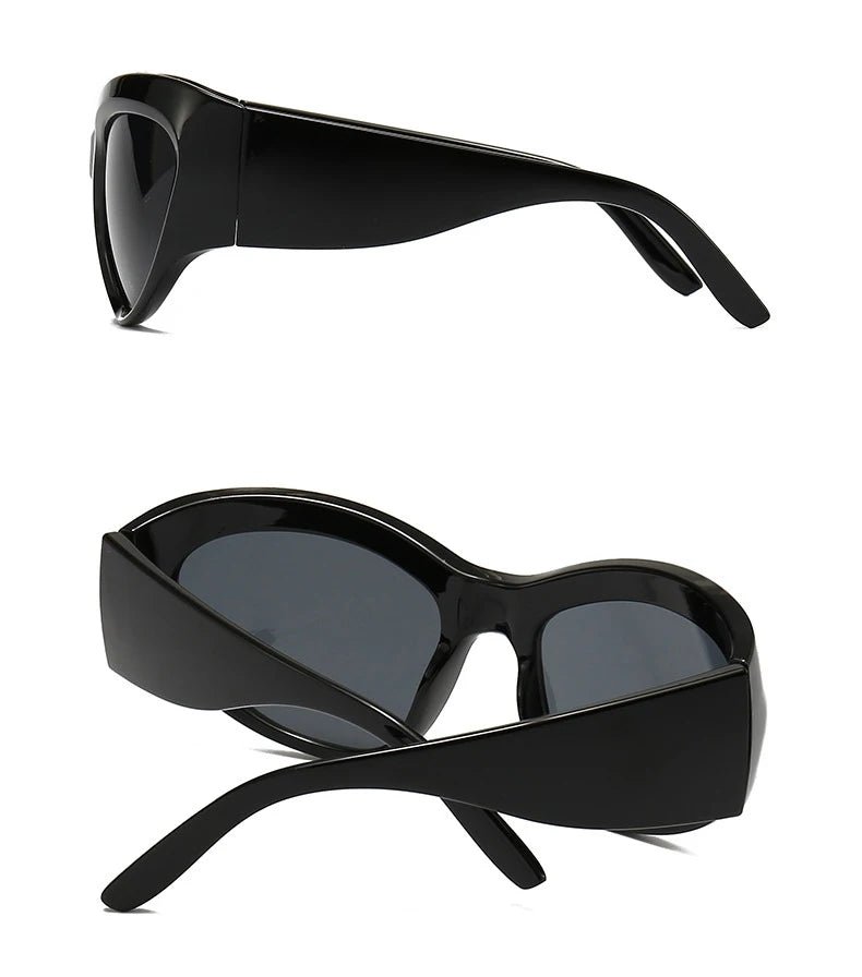 DRAVEN — Steampunk Party Sunglasses – Y2K  Style