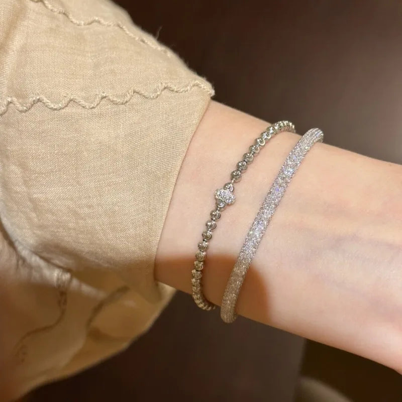 DRAVEN — Diamond Inlaid Beaded Bracelet