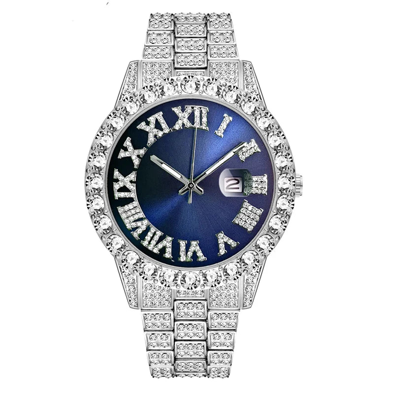 DRAVEN — Men’s Bold Shine Watch – Premium Crystal Finish