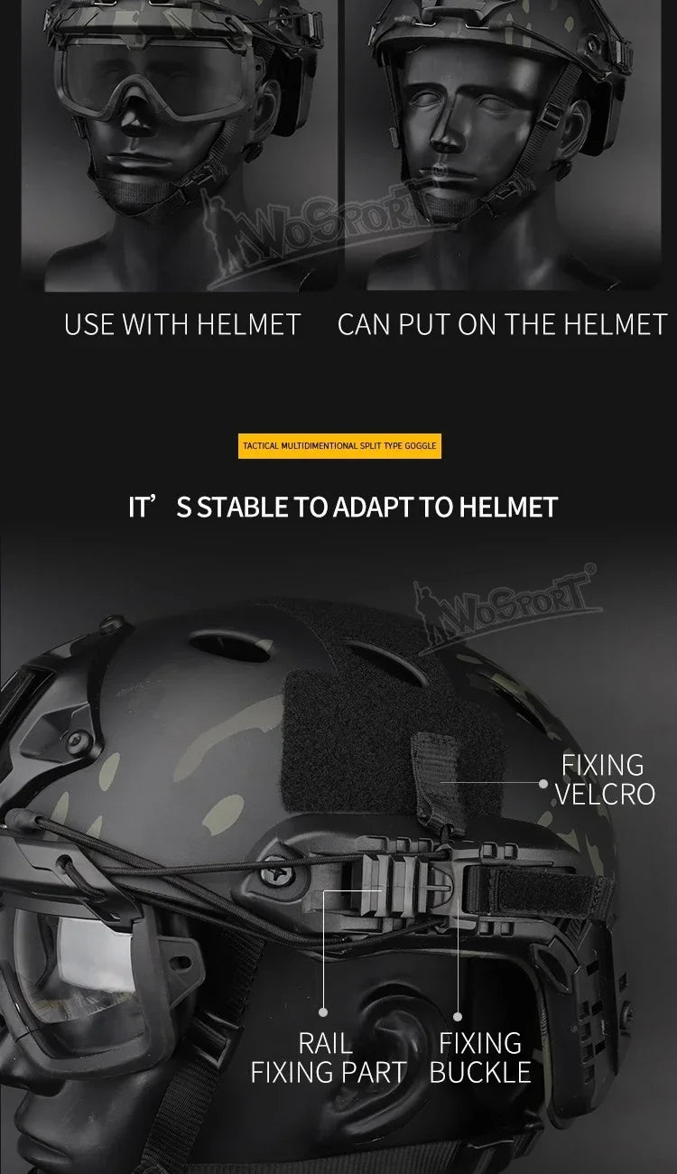 DRAVEN — Sport Tactical Sunglasses – Dual Mode Protection