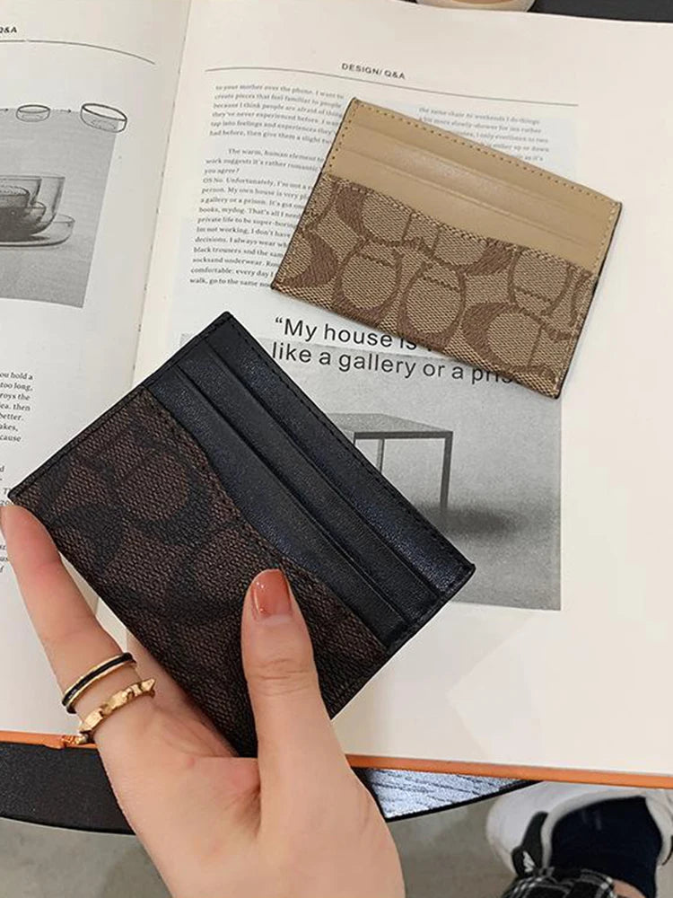 DRAVEN — Luxury PU Leather Wallet Women Multifunction Card Holder