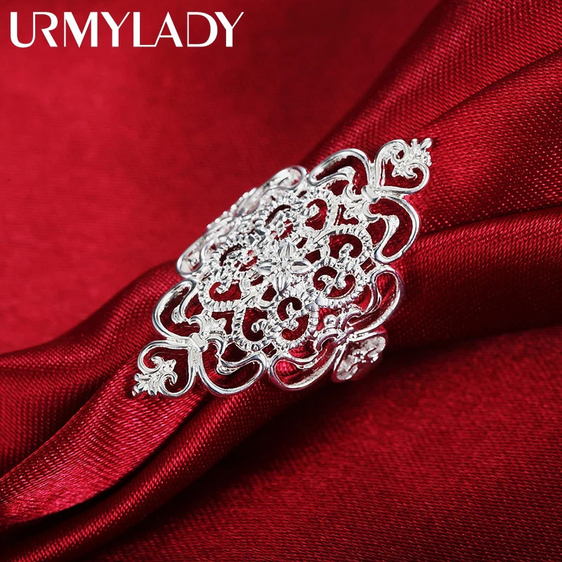 Elegant Wide Sterling Silver Ring – Elegant Men's Accessory | Accessorio Uomo Elegante