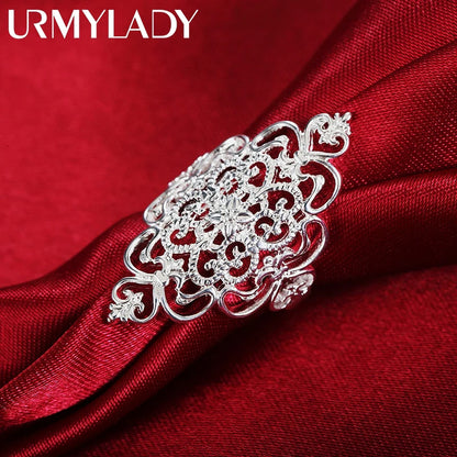 Elegant Wide Sterling Silver Ring – Elegant Men's Accessory | Accessorio Uomo Elegante