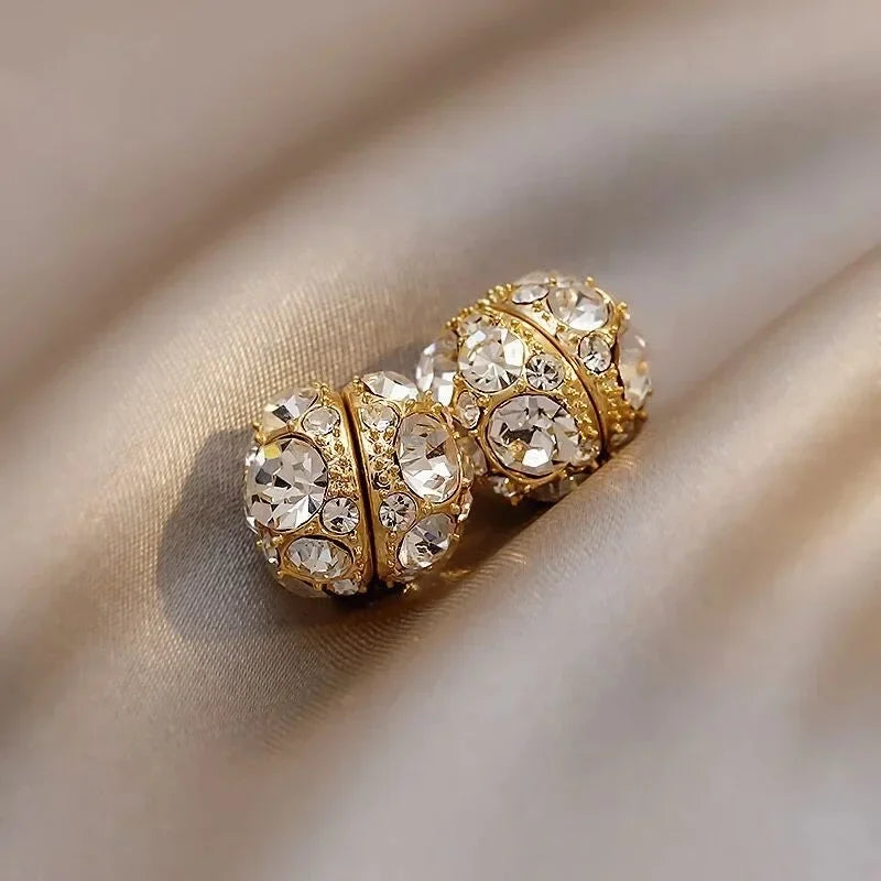 DRAVEN — Magnetic Crystal Diamond Ear Clips