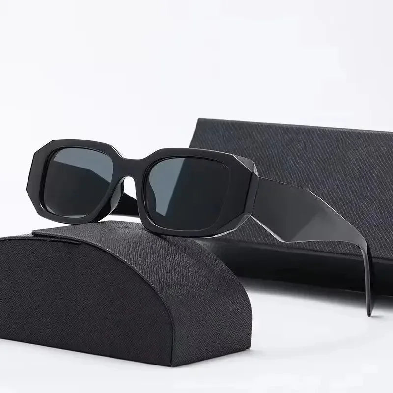 Luxury Square Sunglasses – Modern Glamour Design – Elegant Men's Accessory | Accessorio Uomo Elegante