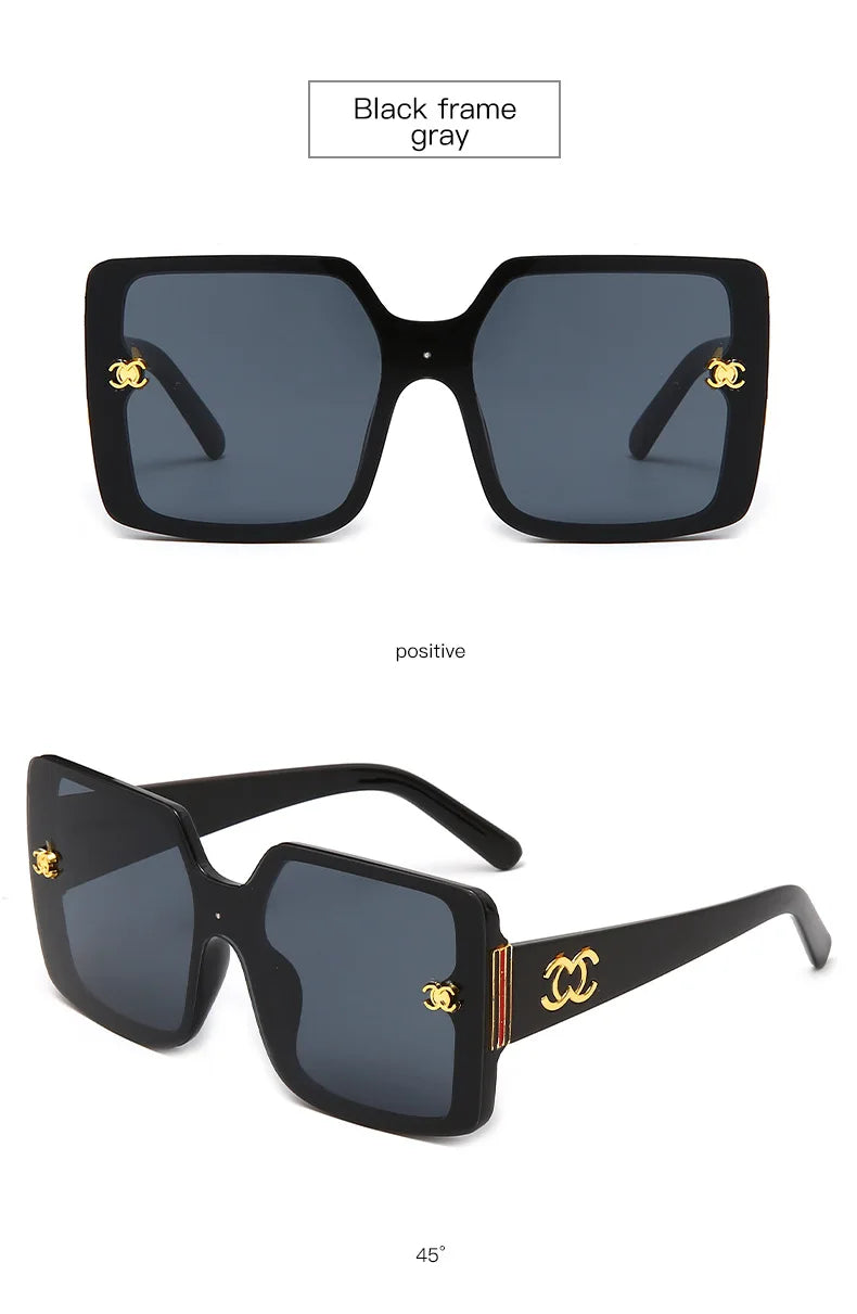 DRAVEN — Luxury Square Sunglasses – Modern Glamour Design