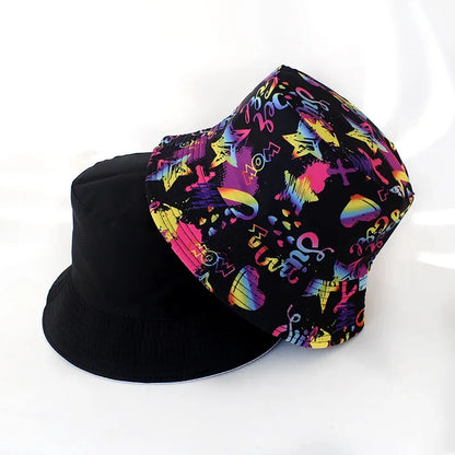 Graffiti Reversible Bucket Hat – Unisex Street Style