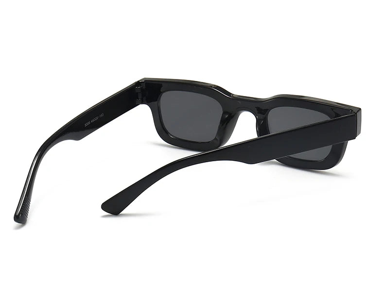 DRAVEN — Small Rectangle Sunglasses – Thick Frame Unisex Design