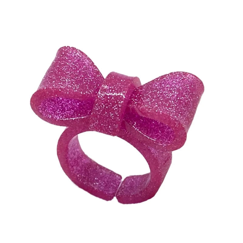 DRAVEN — Colorful Bowknot Resin Ring