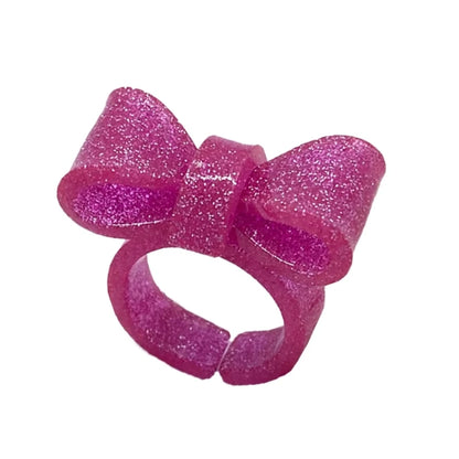Colorful Bowknot Resin Ring – Elegant Men's Accessory | Accessorio Uomo Elegante