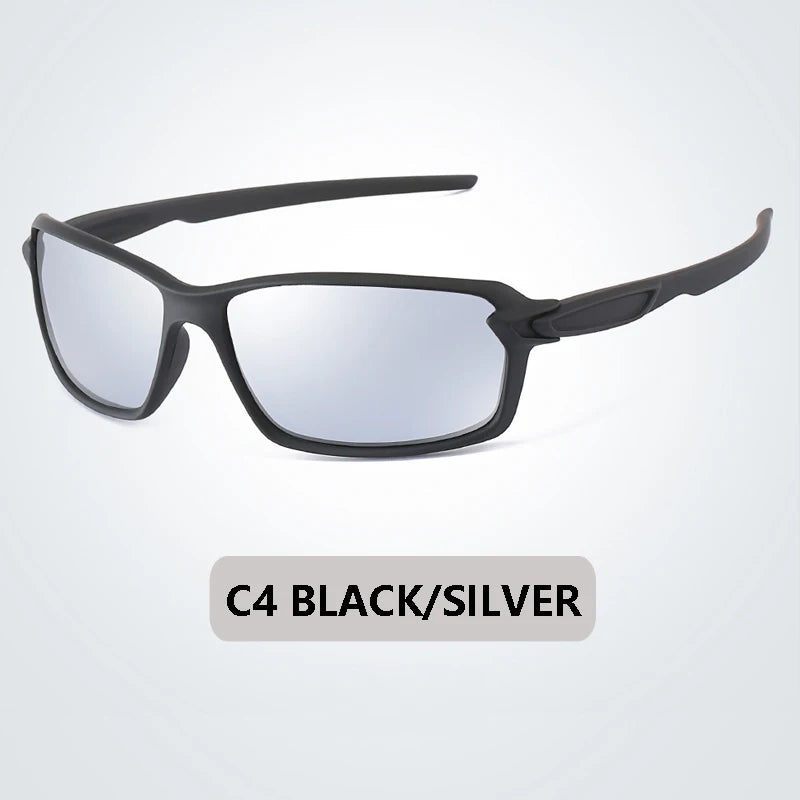 DRAVEN — Polarized Sport Sunglasses – Iridescent Windproof Design