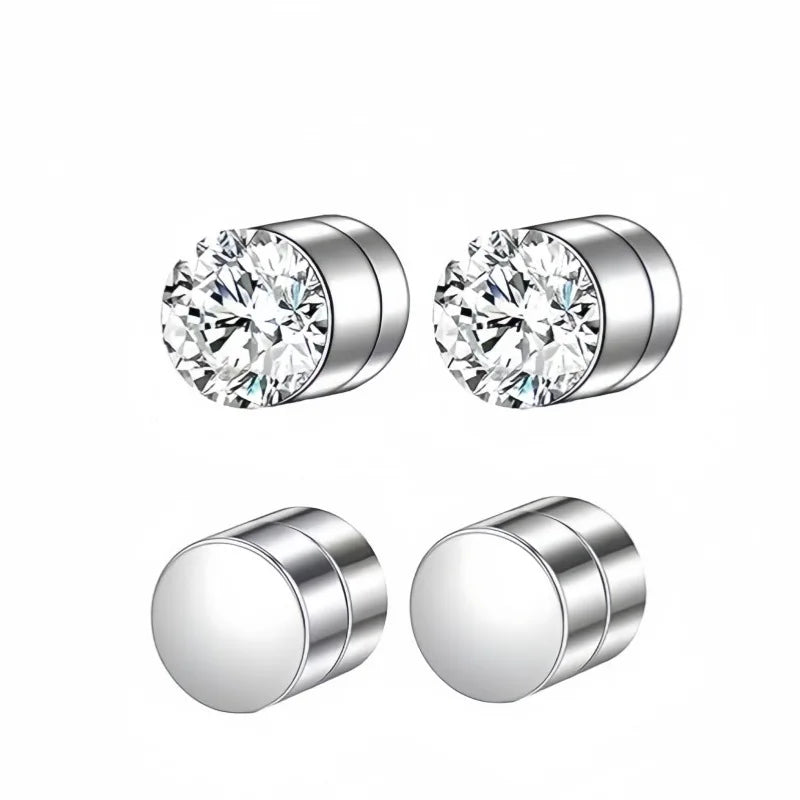 DRAVEN — Magnetic Zircon Stud Earrings