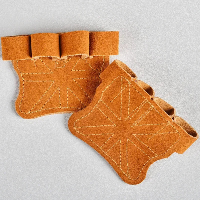 DRAVEN — Leather Weightlifting Gloves – Unisex Gym Grip Style